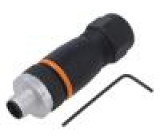 Konektor: M12 zástrčka PIN: 4 vidlice kód S-Power na kabel