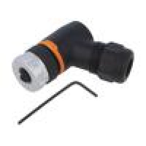 Konektor: M12 zástrčka PIN: 5 zásuvka kód L-Power na kabel