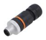 Konektor: M12 zástrčka PIN: 5 vidlice kód B-Profibus na kabel