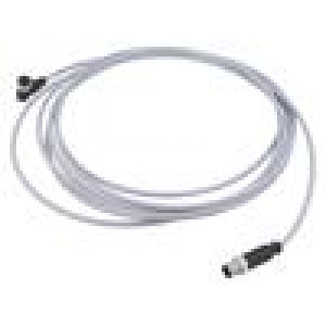 Kabel: pro snímače/automatizaci PIN: 4 zástrčka PVC 5m
