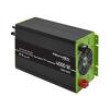 Měnič: DC/AC 12VDC 230VAC 220x420x140mm Vst: vodiče Pvýst: 2kW