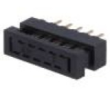 Přechodový IDC PIN:10 THT na plochý kabel 1mm R.kontaktů:2mm