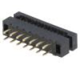 Přechodový IDC PIN:14 THT na plochý kabel 1mm R.kontaktů:2mm