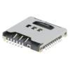 Konektor pro karty SD Micro, SIM SIM + Micro SD SMT