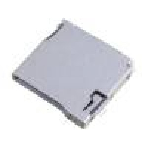 Konektor pro karty SD Micro push-push SMT gold flash