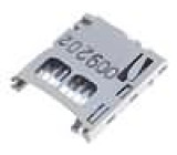 Konektor pro karty SD Micro push-push SMT 10000cyklů