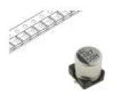 Kondenzátor elektrolytický SMD 4,7uF 50V Ø5x5,3mm ±20% 2000h