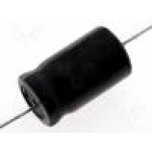 Kondenzátor elektrolytický bipolární THT 33uF 100V Ø12x30mm