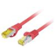 Patch cord RJ45 vidlice,z obou stran S/FTP 6a lanko Cu LSZH