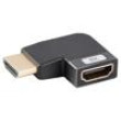 Adaptér HDMI zásuvka,HDMI konektor 90° vlevo/vpravo HDMI 2.1