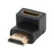 Adaptér HDMI zásuvka,HDMI konektor 90° nahoru/dolů HDMI 2.0