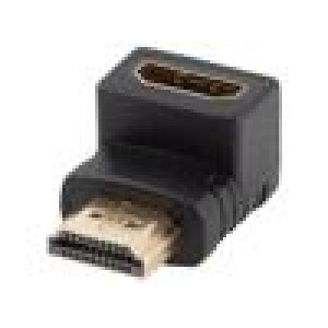 Adaptér HDMI zásuvka,HDMI konektor 90° nahoru/dolů HDMI 2.0