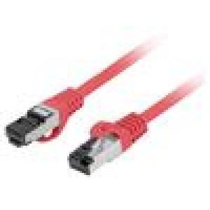 Patch cord RJ45 vidlice,z obou stran S/FTP Cat 8.1 lanko Cu