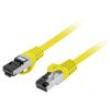 Patch cord RJ45 vidlice,z obou stran S/FTP Cat 8.1 lanko Cu