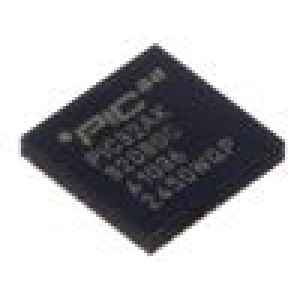 32AK3208GC41036IM7 IC: mikrokontrolér PIC 32kB 200MHz 3÷3,6VDC SMD VQFN36 tuba