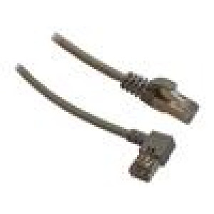 Patch cord RJ45 plug,RJ45 right angled plug F/UTP 6 stranded