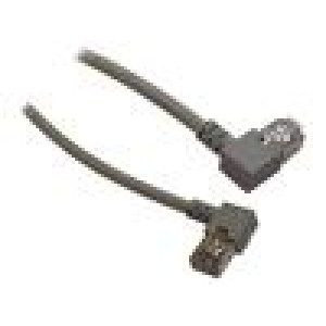 Patch cord RJ45 left angled plug,RJ45 right angled plug 7