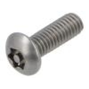 Šroub M4x12 0,7 Hlava: kulatá Torx® nerezavějící ocel A2