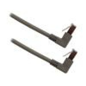 Patch cord RJ45 up angled plug,both sides F/UTP 6 stranded