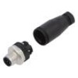 Connector: circular plug PIN: 4 male for cable screw terminal