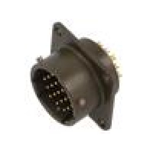 Konektor: kulatý zásuvka vidlice PT/451 7,5A 600V PIN: 19