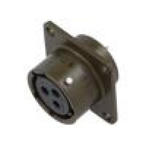 Konektor: kulatý zásuvka zásuvka PT/451 13A 600V PIN: 3 přímý