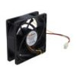 Ventilátor: DC axiální 12VDC 80x80x25mm EBR 3000ot./min 5ks.