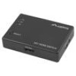 Switch HDCP 2.2,HDMI 2.0 černá Počet portů: 4 0,8m ABS