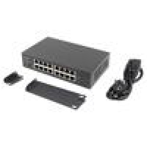 Switch Ethernet IEC C14,RJ45 zásuvka x16 Gigabit Ethernet