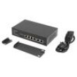 Switch Ethernet IEC C14,RJ45 zásuvka x6 Fast Ethernet černá