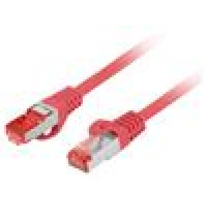 Patch cord RJ45 vidlice,z obou stran S/FTP 6 lanko Cu LSZH