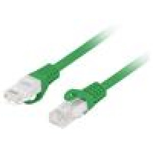 Patch cord RJ45 vidlice,z obou stran U/UTP 6 lanko Cu LSZH