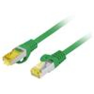 Patch cord RJ45 vidlice,z obou stran S/FTP 6a lanko Cu LSZH