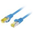 Patch cord RJ45 vidlice,z obou stran S/FTP 6a lanko Cu LSZH