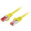 Patch cord RJ45 vidlice,z obou stran S/FTP 6 lanko Cu LSZH