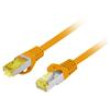 Patch cord RJ45 vidlice,z obou stran S/FTP 6a lanko Cu LSZH