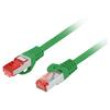 Patch cord RJ45 vidlice,z obou stran S/FTP 6 lanko Cu LSZH