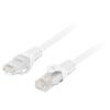 Patch cord RJ45 vidlice,z obou stran U/UTP 6 lanko Cu LSZH