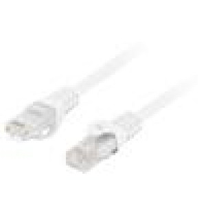 Patch cord RJ45 vidlice,z obou stran U/UTP 6 lanko Cu LSZH