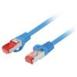 Patch cord RJ45 vidlice,z obou stran S/FTP 6 lanko Cu LSZH