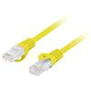 Patch cord RJ45 vidlice,z obou stran U/UTP 6 lanko Cu LSZH
