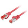 Patch cord RJ45 vidlice,z obou stran S/FTP 6 lanko Cu LSZH