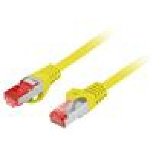 Patch cord RJ45 vidlice,z obou stran S/FTP 6 lanko Cu LSZH