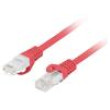 Patch cord RJ45 vidlice,z obou stran U/UTP 6 lanko Cu LSZH