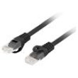 Patch cord RJ45 vidlice,z obou stran U/UTP 6 lanko Cu LSZH