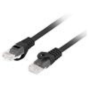 Patch cord RJ45 vidlice,z obou stran U/UTP 6 lanko Cu LSZH