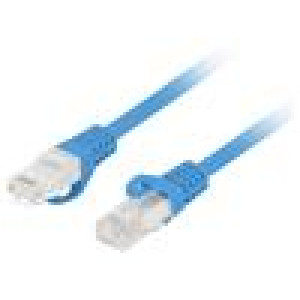 Patch cord RJ45 vidlice,z obou stran U/UTP 6 lanko Cu LSZH