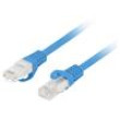 Patch cord RJ45 vidlice,z obou stran U/UTP 6 lanko Cu LSZH