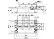 SKM200GB125D Tranzistor IGBT 1,2kV 200A SEMITRANS3