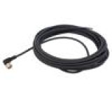 Kabel: pro snímače/automatizaci M12 PIN: 5 úhlový 10m zástrčka